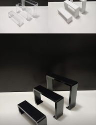 استند کیف و کفش مدل سه تیکه